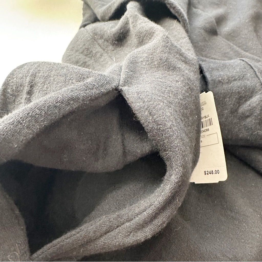 Nwt Majestic Paris For Neiman Marcus Cashmere Cotton Sweater With Pockets Large — image 6 of 8